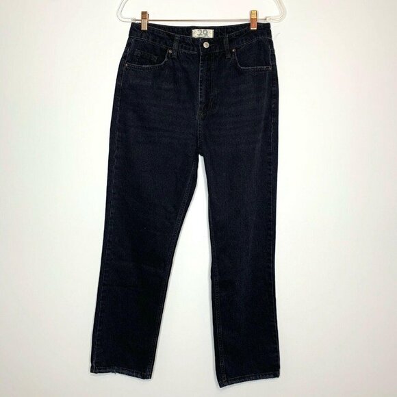 We the Free Dakota Straight Leg Jeans Women 29 Bla - Picture 2 of 6